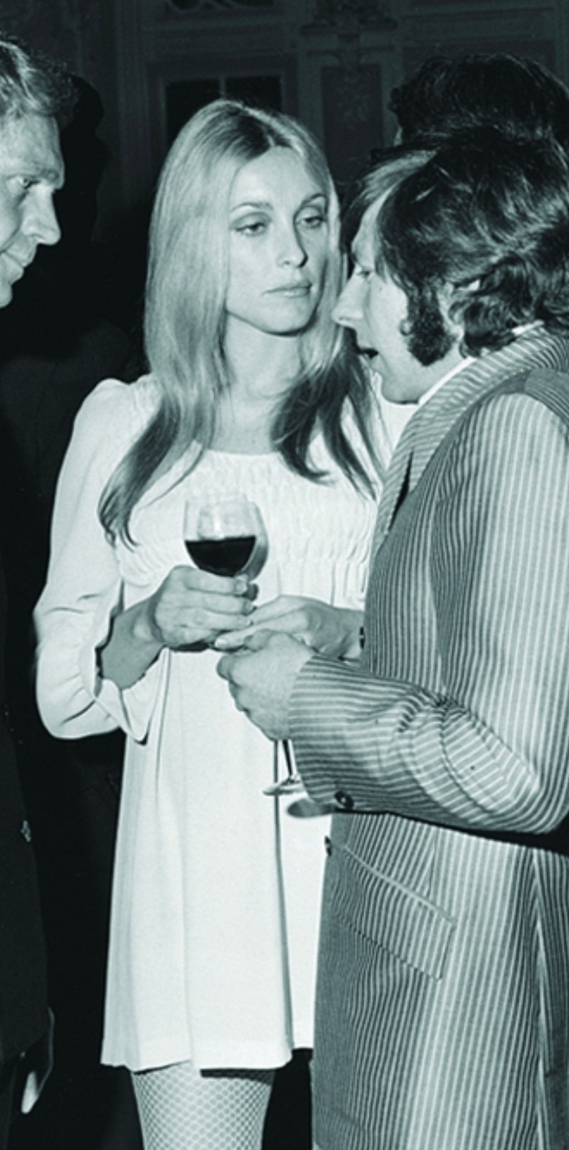 sharon tate pink dress Sharon Tate