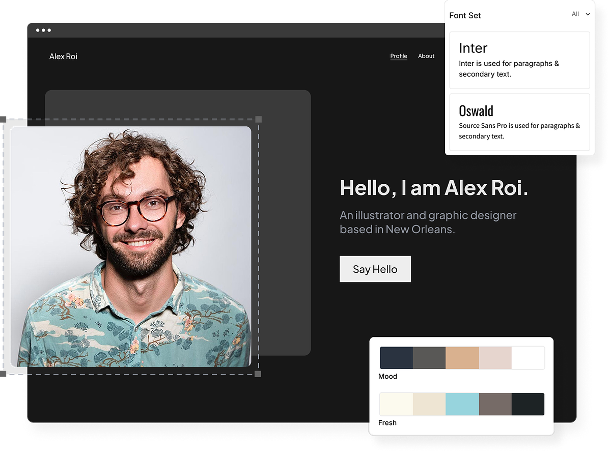 Building a graphic design portfolio website with Pixpa in six steps