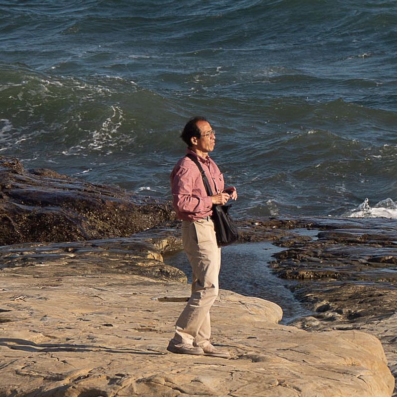 L'homme face à la mer