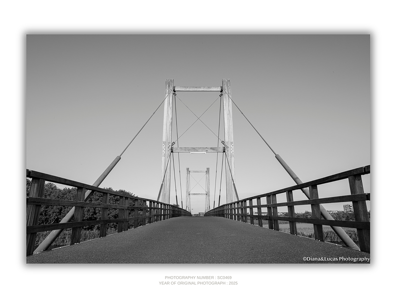 THE ONE - LINES & SHAPES - "Monochrome Span" - LIMITED EDITION 5 of 5