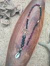Macrame baroque removable hair jewelry