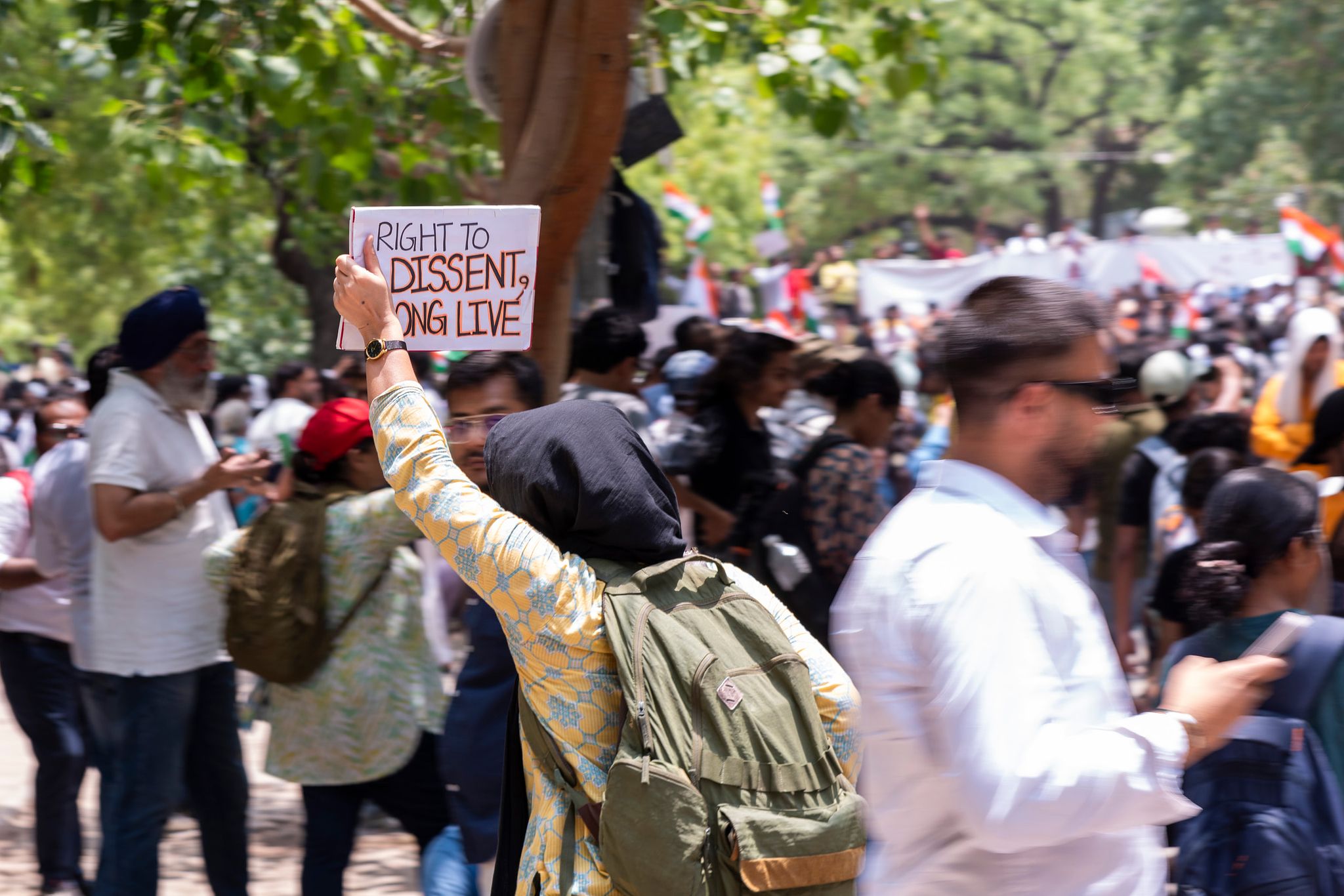Cockroach Janta Party (CJP) protest in Delhi