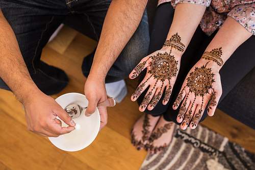 Bride Getting Ready