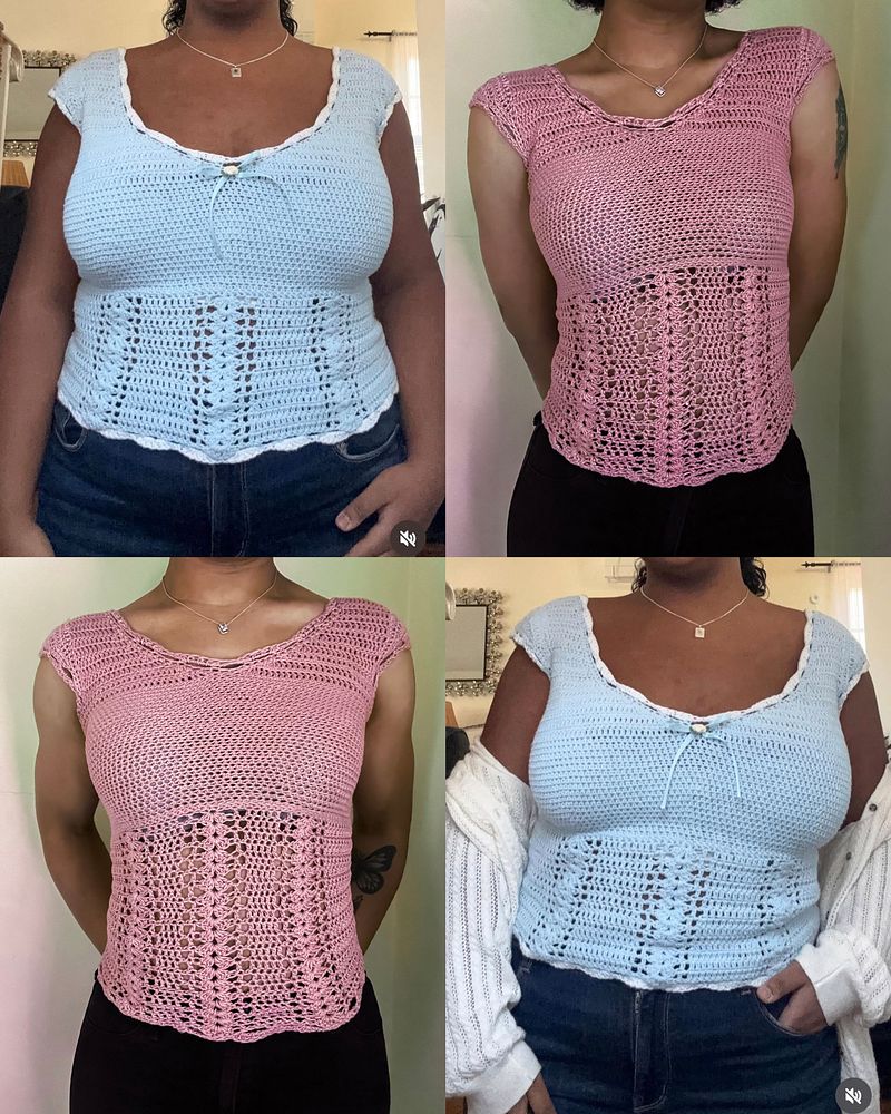 Dolly Top PDF Crochet Pattern