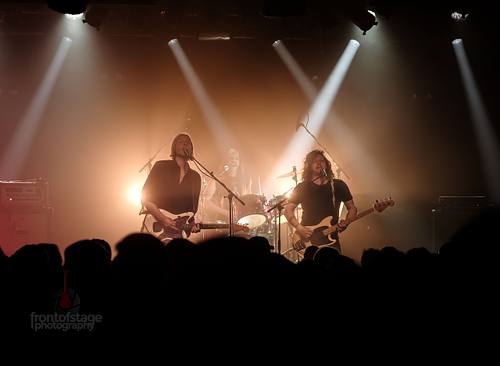 Die deutsche Post-Punk- und Noise-Rock-Band DIE NERVEN im Berliner SO36