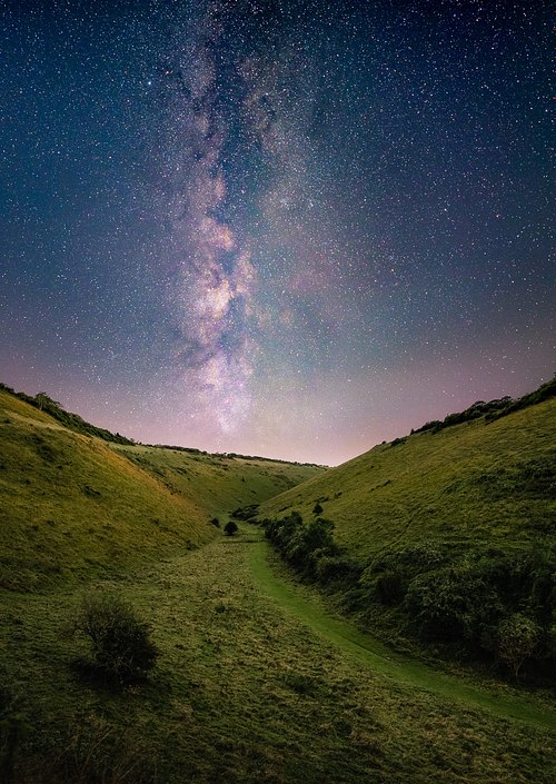 MILKY WAY OVER DEVIL'S DYKE