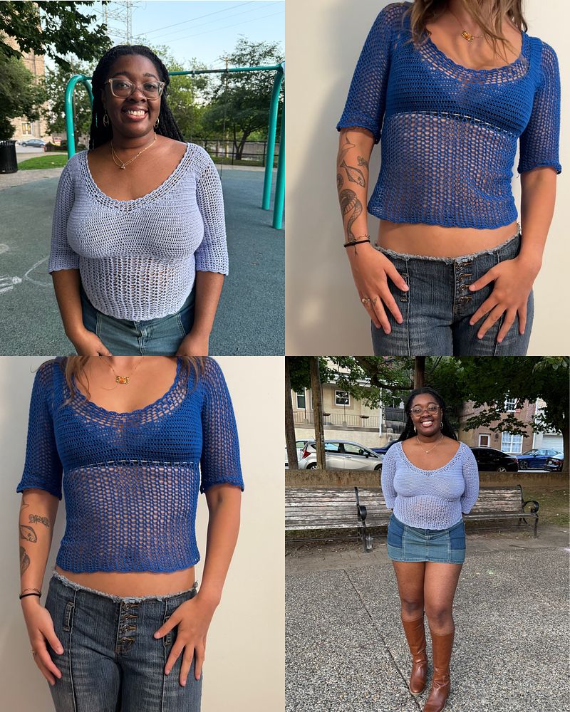 Zena Top PDF Crochet Pattern