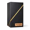 Black Modern Wooden Memorial Urn | Golden Resin Inlay