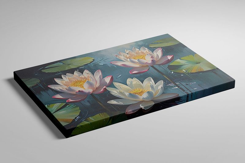 Water Lilies Painting: Inspired by Claude Monet’s Masterpiece