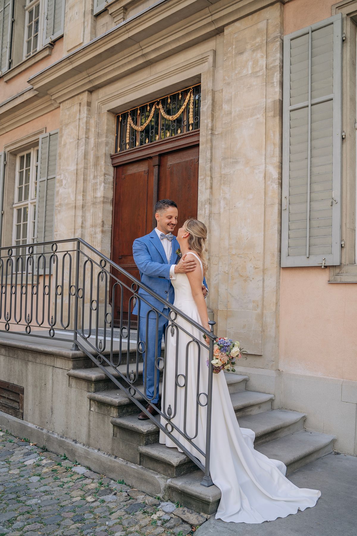Elegante Hochzeitsfotografie im Schweiz