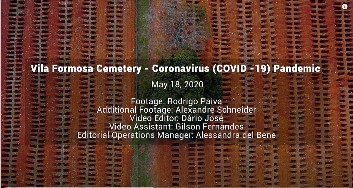 Vila Formosa Cemetery - Coronavirus (COVID -19).