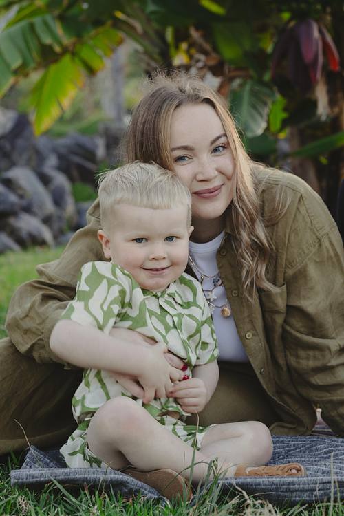 Family photoshoot in Puerto de la Cruz, Tenerife