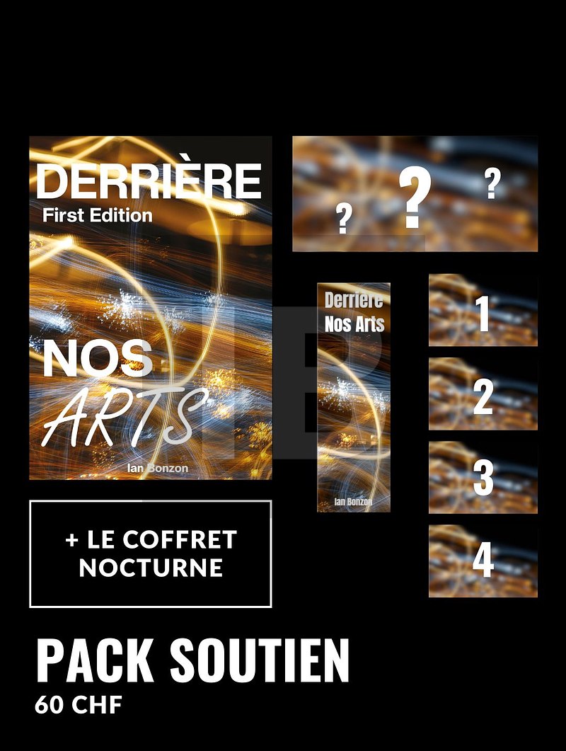 Précommande : Le Livre  Derrière nos arts