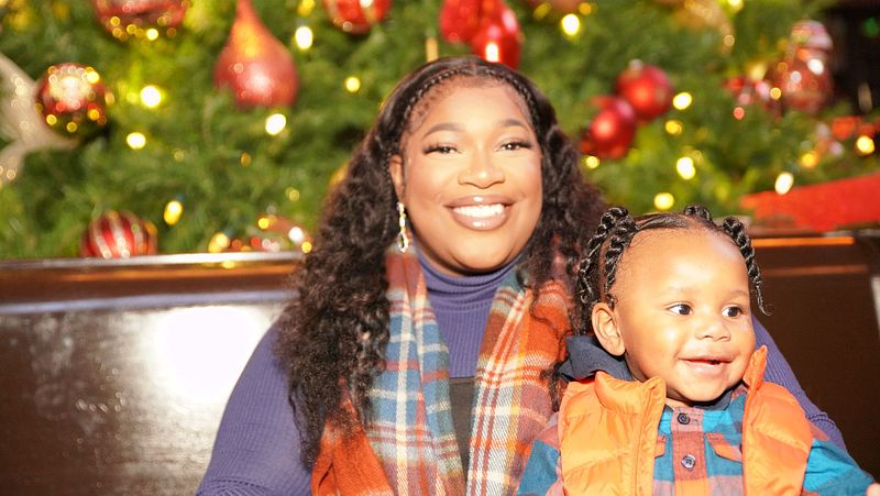 ES Mother/Son Christmas Shoot