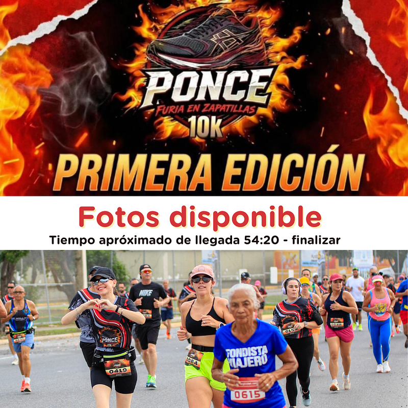 10K Furia en Zapatillas