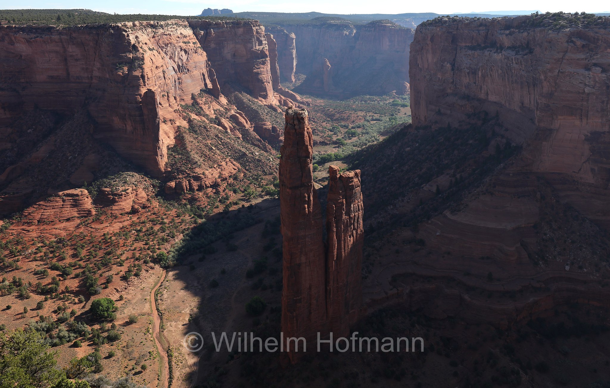 Spider Rock, Canyon de Chelly, Canyon de Chelly National Monument, Arizona, USA