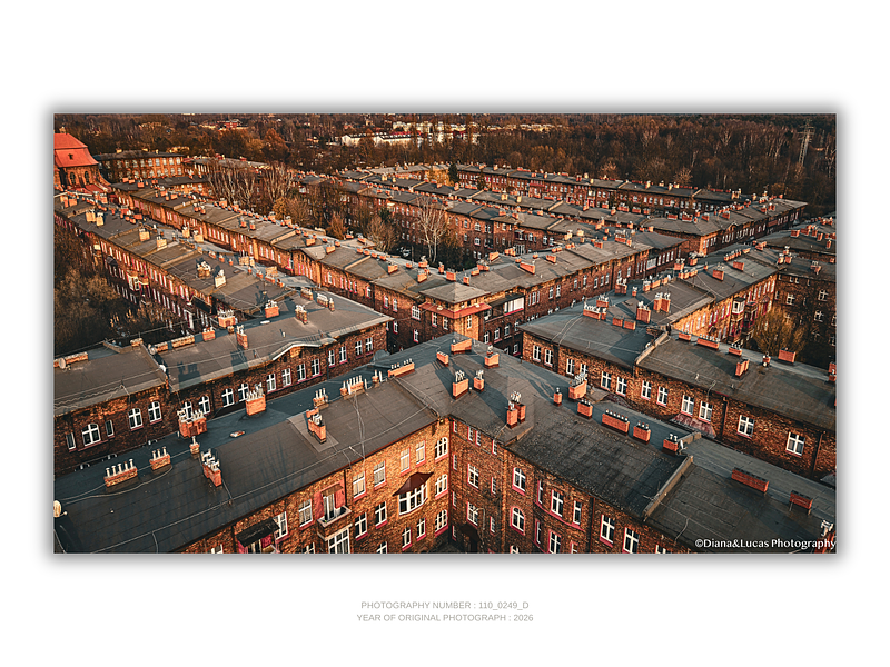 COLLECTION - FROM ABOVE HORIZONTAL - "The Red Rhythm" - LIMITED EDITION 10 of 10