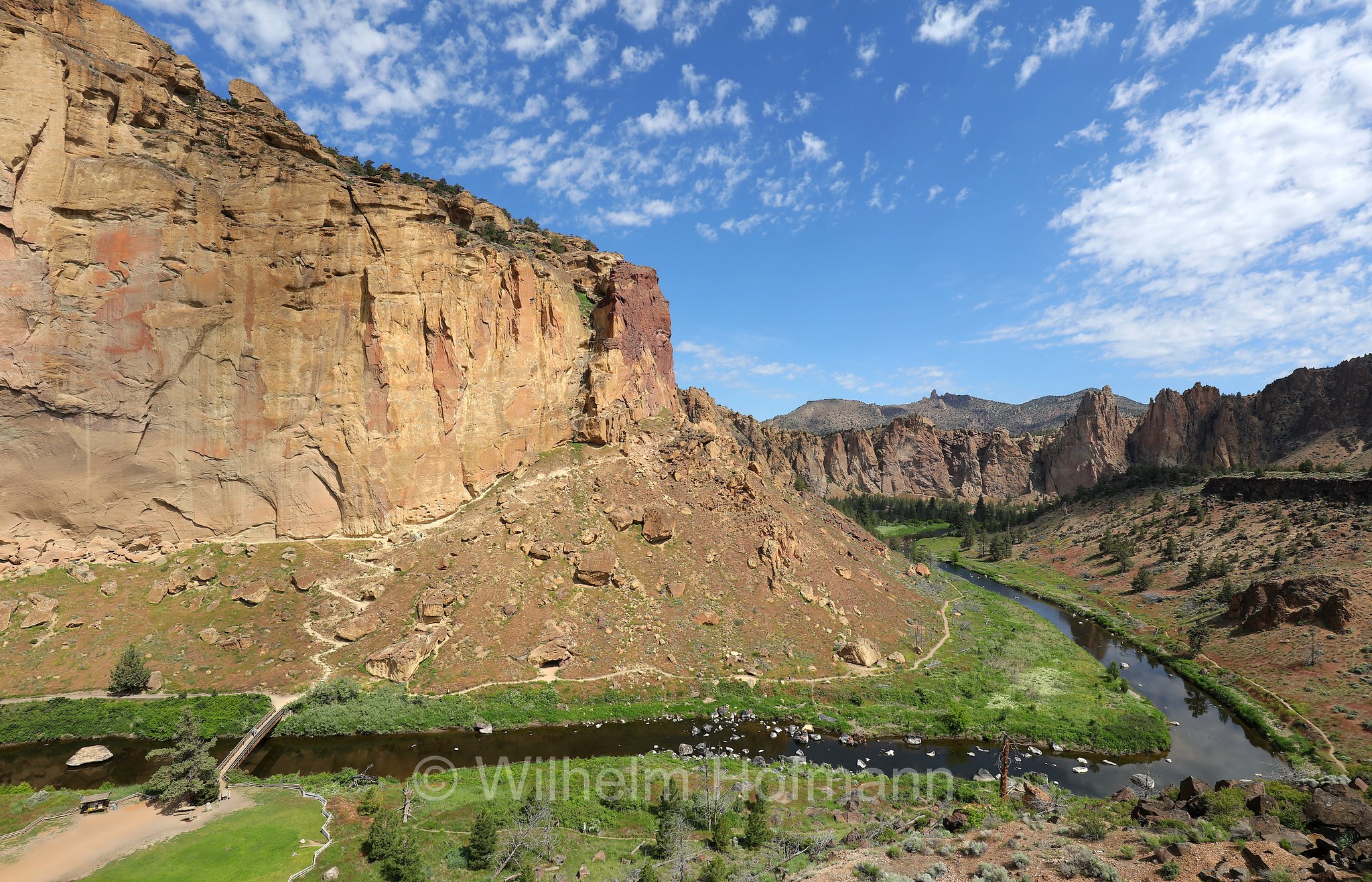 Crooked River, Smith Rock State Park, Oregon, USA
