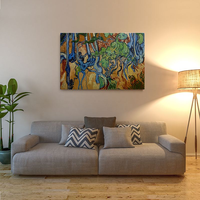 Tree Roots – A Glimpse into Van Gogh’s Last Moments Through Nature’s Tangle