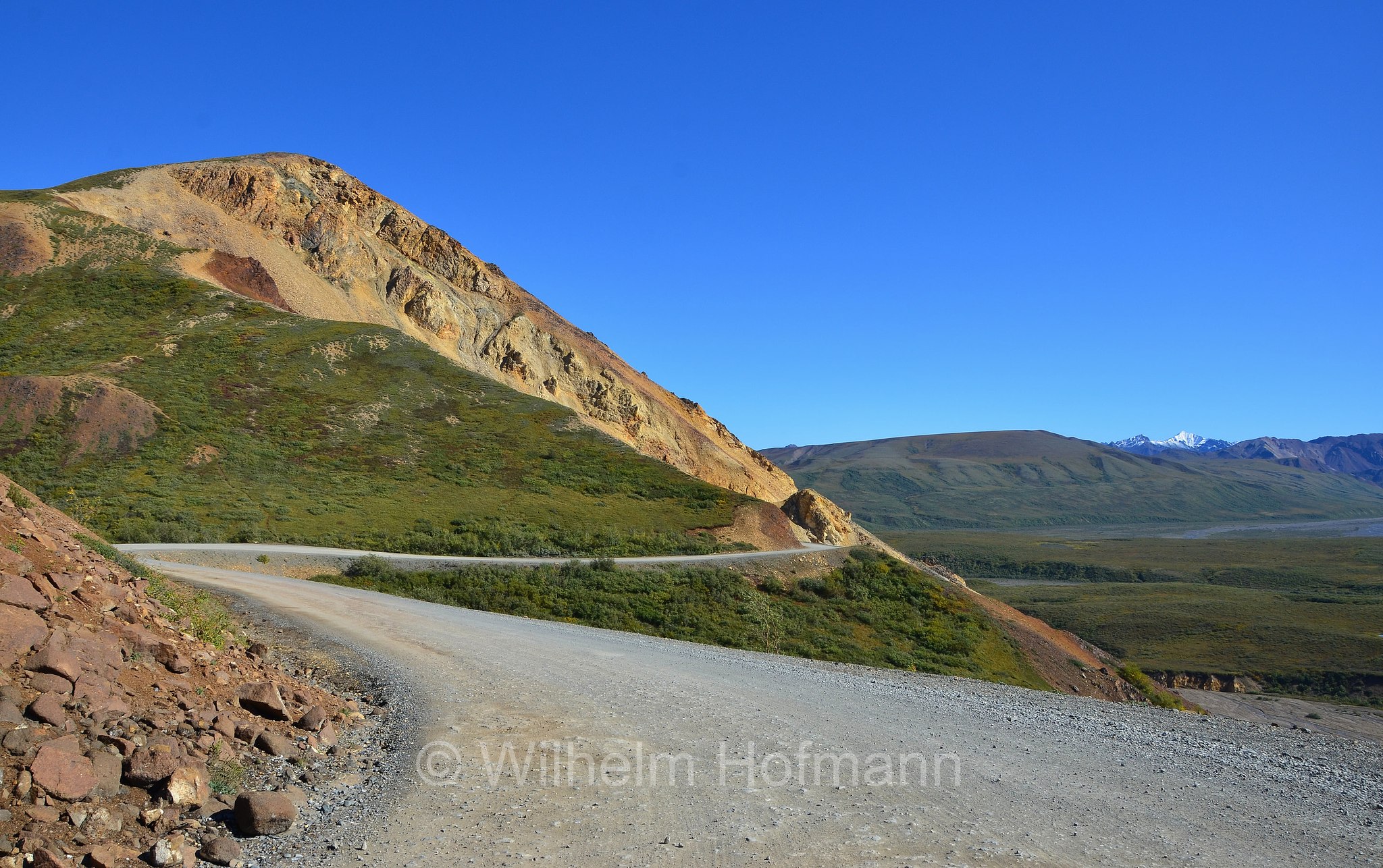 Polychrome Pass, Denali National Park, Denali National Park and Preserve, Denali-Nationalpark, Parco nazionale del Denali, Alaska, USA