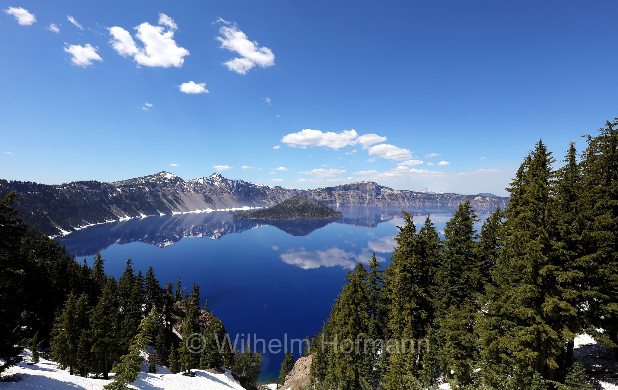 Wizard Island, Crater Lake National Park, Crater-Lake-Nationalpark, Parco nazionale del lago Crater, Oregon, USA