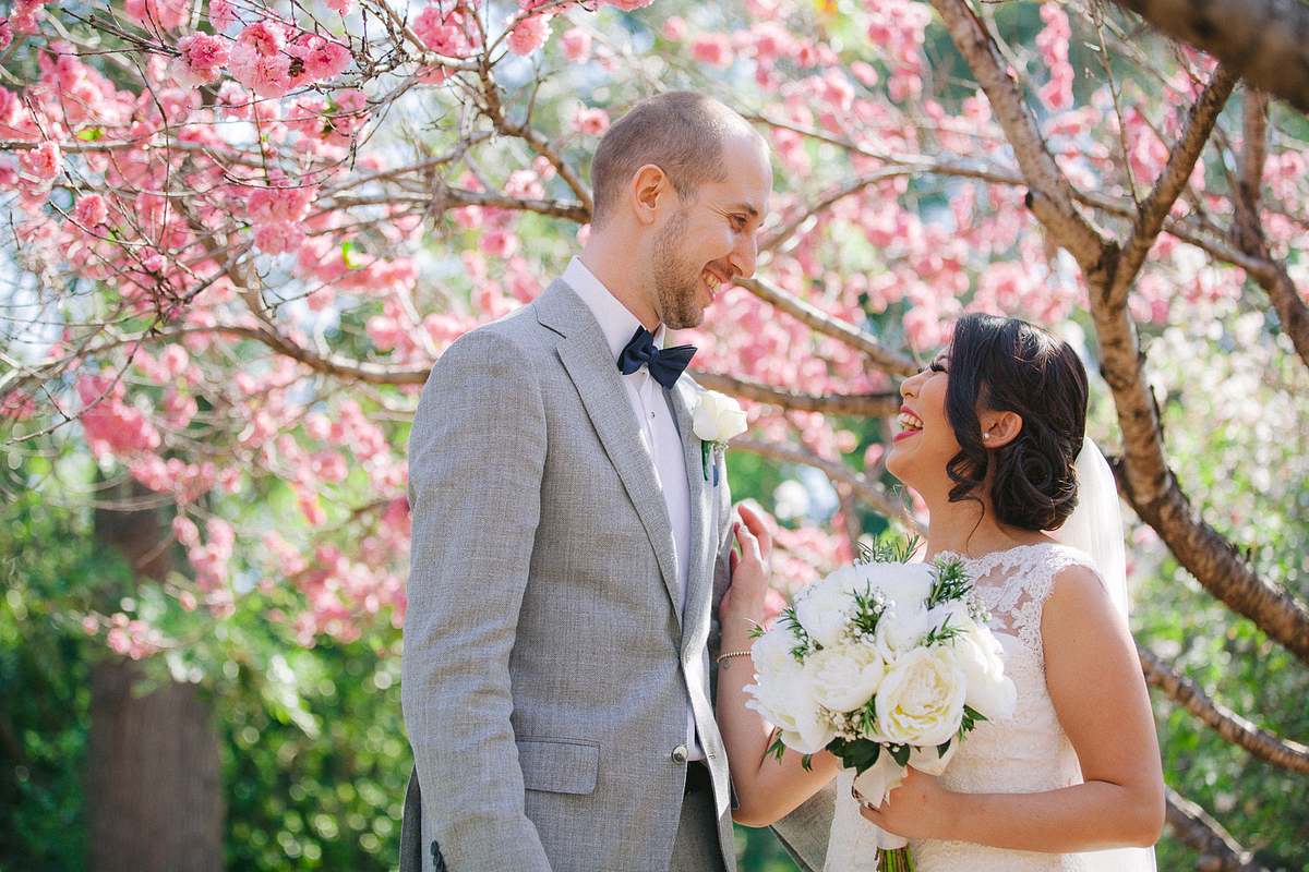 Wedding Photo at Japanese Garden
