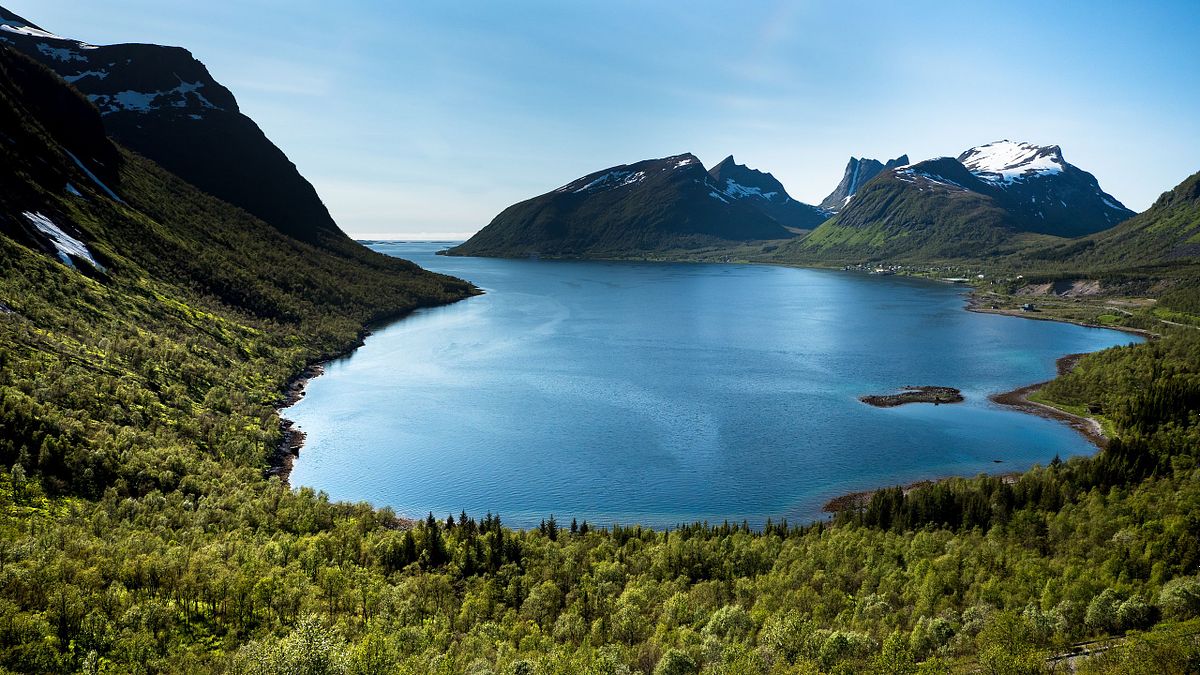 Der Bergsfjord auf Senja