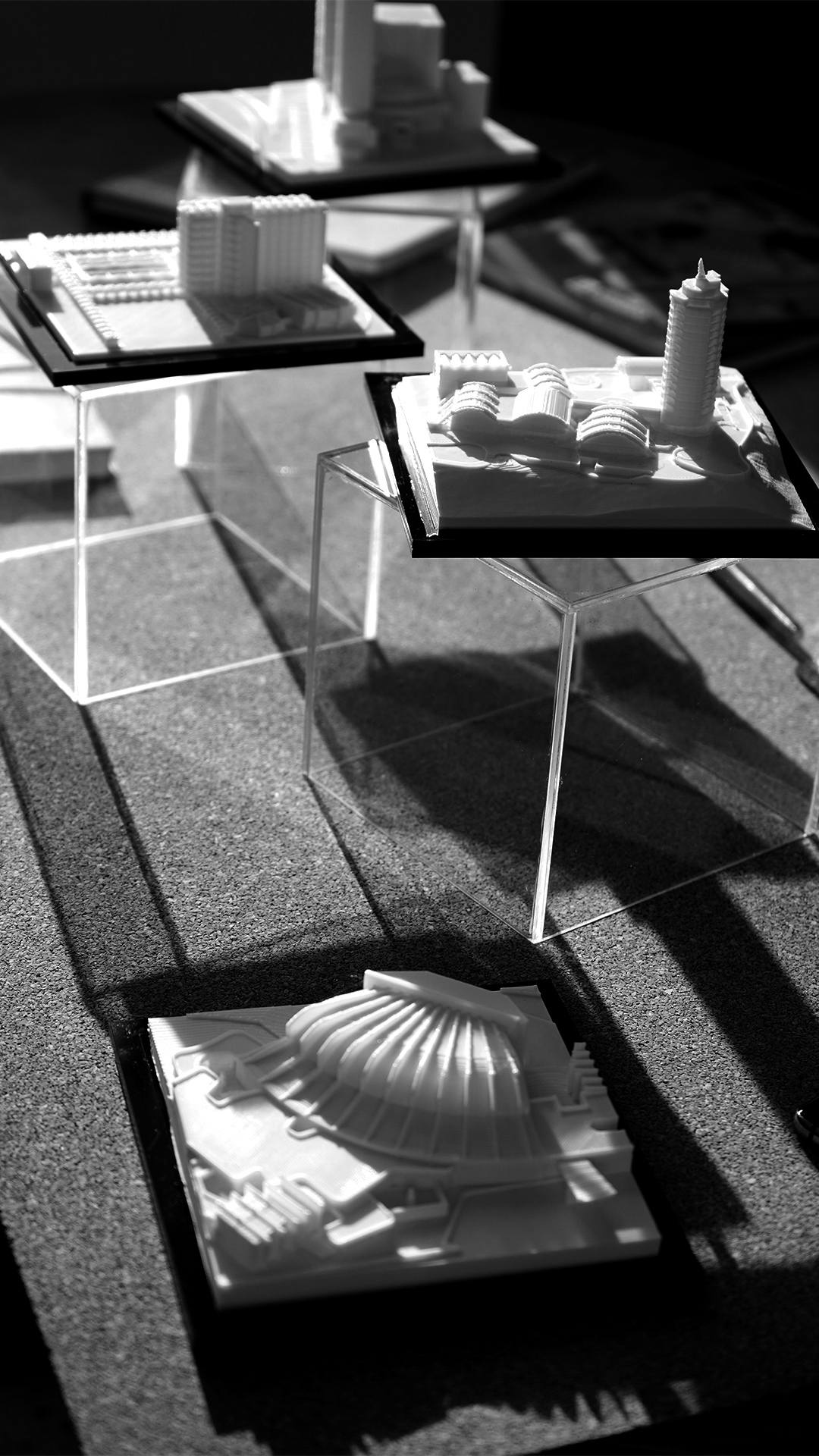 showroom fillamento modelos impresion 3d arquitectura ciudad caracas