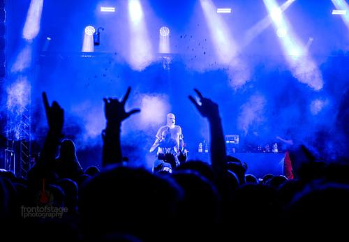 Die deutsche Rap-Band TIEFBASSKOMMANDO auf dem 25. Campus Open Air in Wismar 2025.