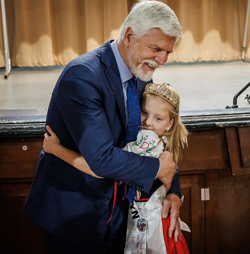 President of the Czech Republic HE Petr Pavel visiting Nebraska