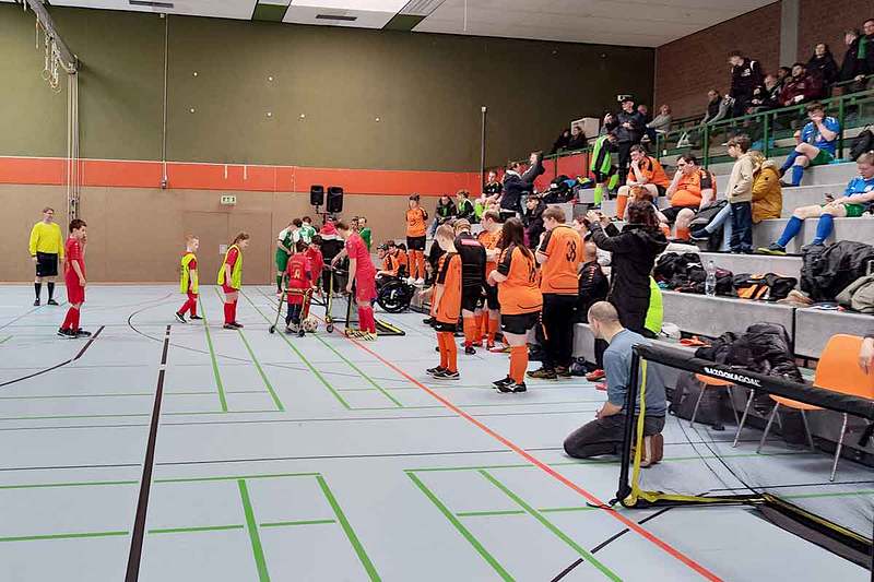Inklusives Hallenturnier der Ibbenbürener Kickers am Sonntag