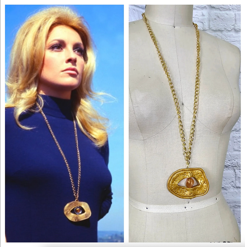 Sharon's Eye Of the Devil- Pendant Necklace