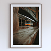 COLLECTION - URBAN GEOMETRY VERTICAL - "Waiting Train" - LIMITED EDITION 10 of 10