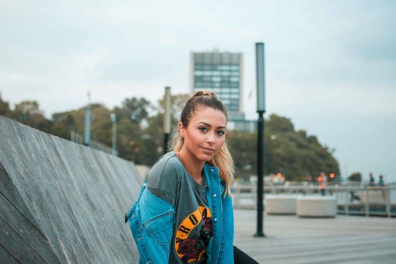 Pier C Hoboken | Hoboken New Jersey Summer Portrait Session | Monica