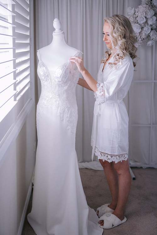 Bride Getting Ready
