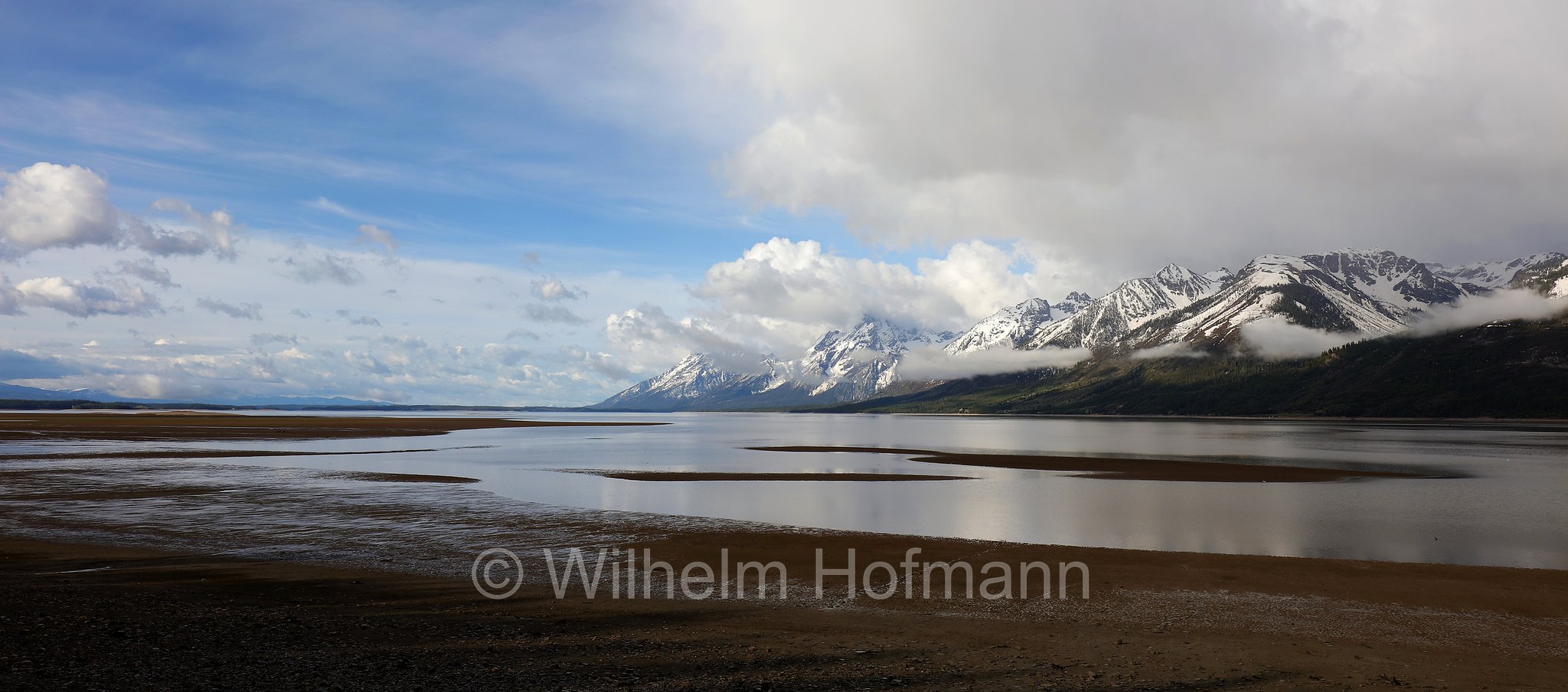 Jackson Lake Overlook, Teton Range, Grand Teton National Park, Grand-Teton-Nationalpark, parco nazionale del Grand Teton, Wyoming, USA