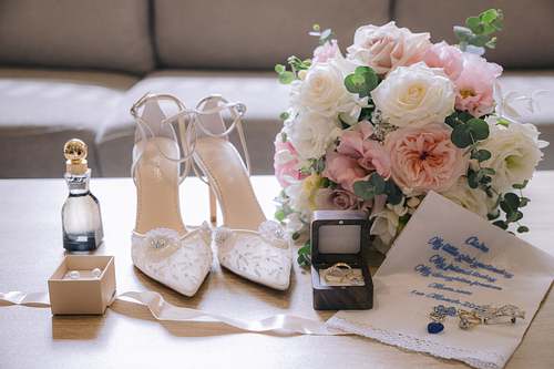 Bride Getting Ready