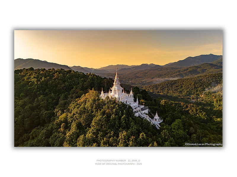THE ONE - AERIAL PRINTS - "White in the Wild" - LIMITED EDITION 3 of 5