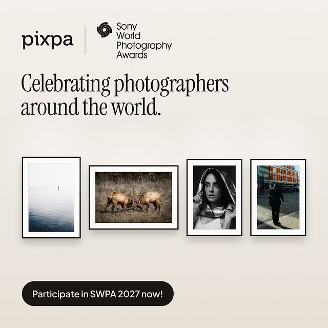 Sony World Photography Awards 2027 - Submit 20 Image Entries Free Pixpa Theme