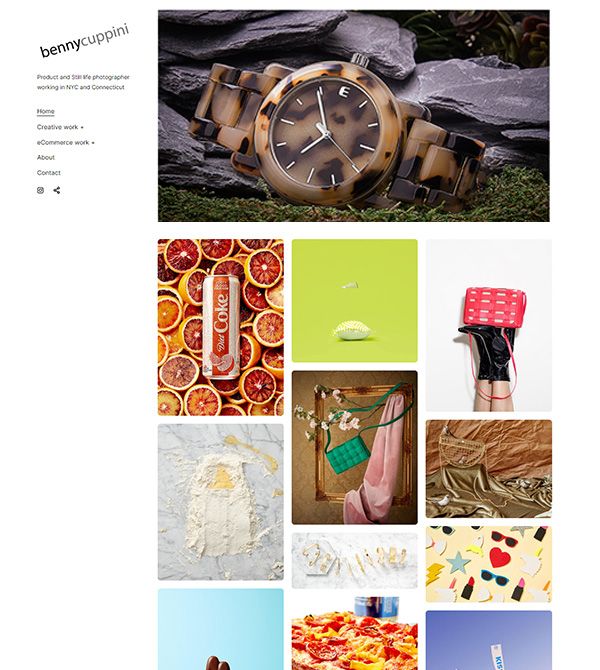 Benny A Cuppini  photography portfolio built on the Revel template
