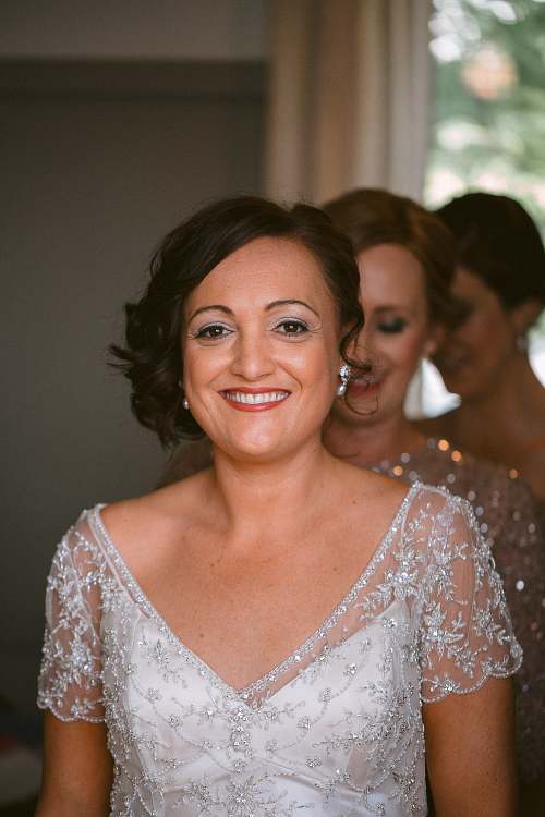 Bride Getting Ready