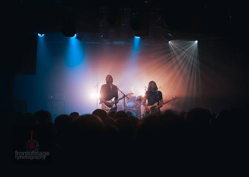 Die deutsche Post-Punk- und Noise-Rock-Band DIE NERVEN im Berliner SO36