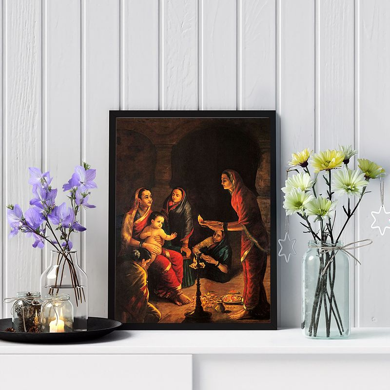 Krishna Drishta -Raja Ravi Verma