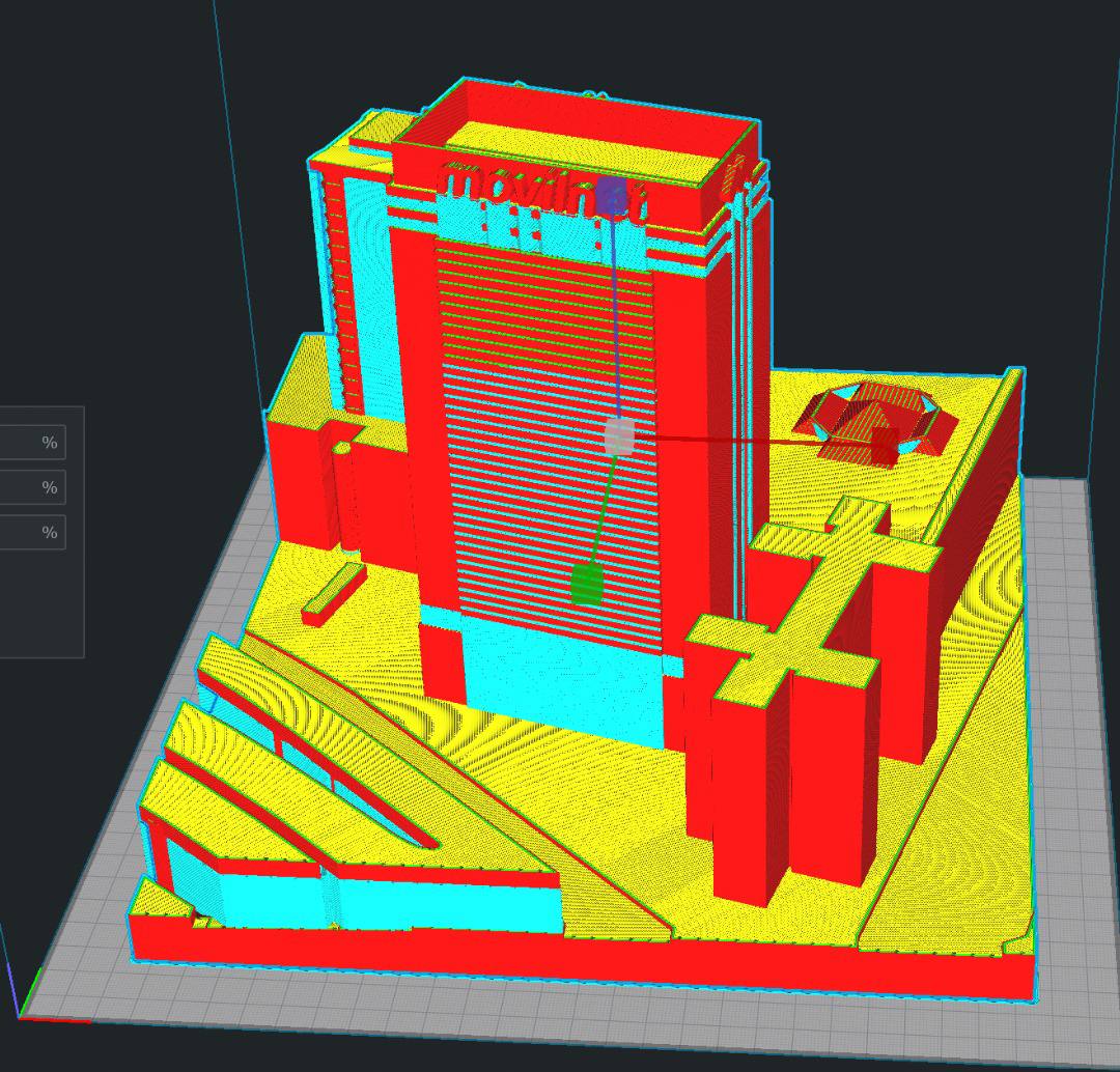 proceso modelado 3d slice impresion 3d arquitectura