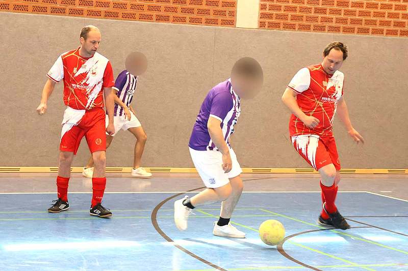 Fußball verbindet – zu Gast in der JVA Vechta
