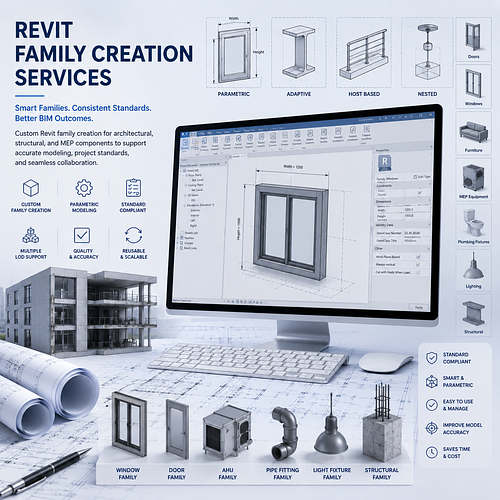 Revit Family Creation Services