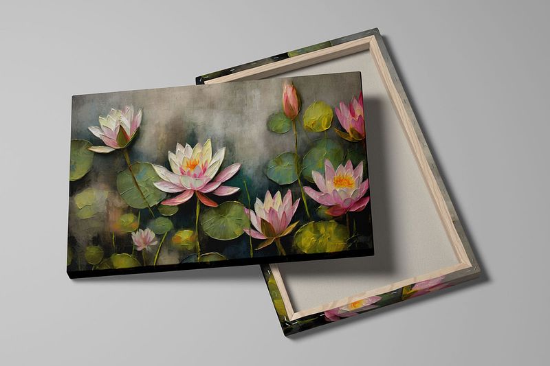 The Grace of Water Lilies – Inspired by Monet