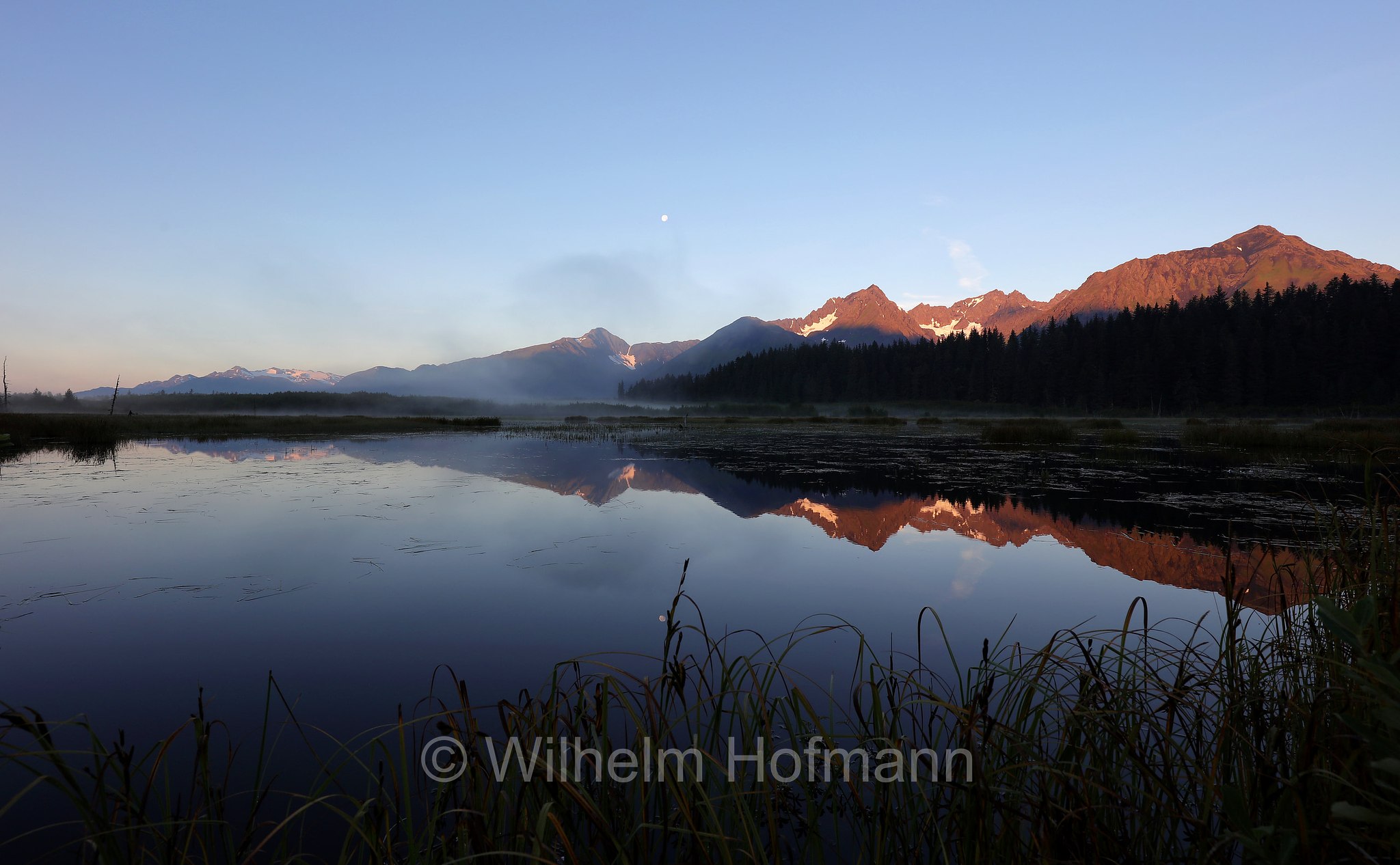 Lake, Seward, Kenai Peninsula, Kenai-Halbinsel, Penisola di Kenai, Alaska, USA