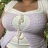 fairy floss top- crochet pdf pattern ♡