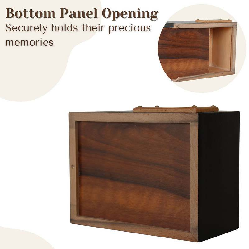 Black Beech Customized Wooden Urn